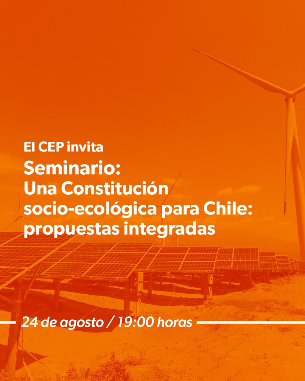CEP organiza el seminario “Una Constitución socio-ecológica para Chile: propuestas integradas”