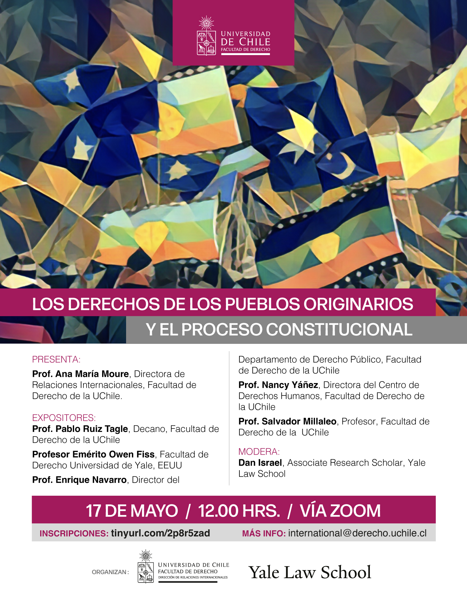 U.de Chile invita a Seminario "Los derechos de los pueblos originarios y el proceso constitucional"