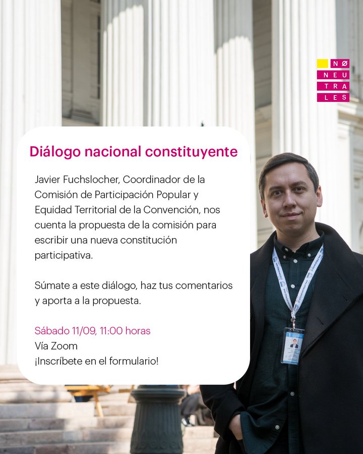Independientes No Neutrales invitan al “Diálogo Nacional Constituyente”